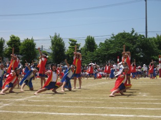 運動会 ソーラン節 平成２３年度卒業生のページ